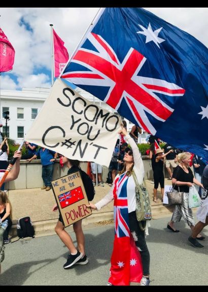 Politician or Elected Official Hate is a popular design theme on cooker flags